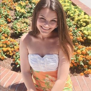 LILLY PULITZER | BOWEN STRAPLESS DRESS